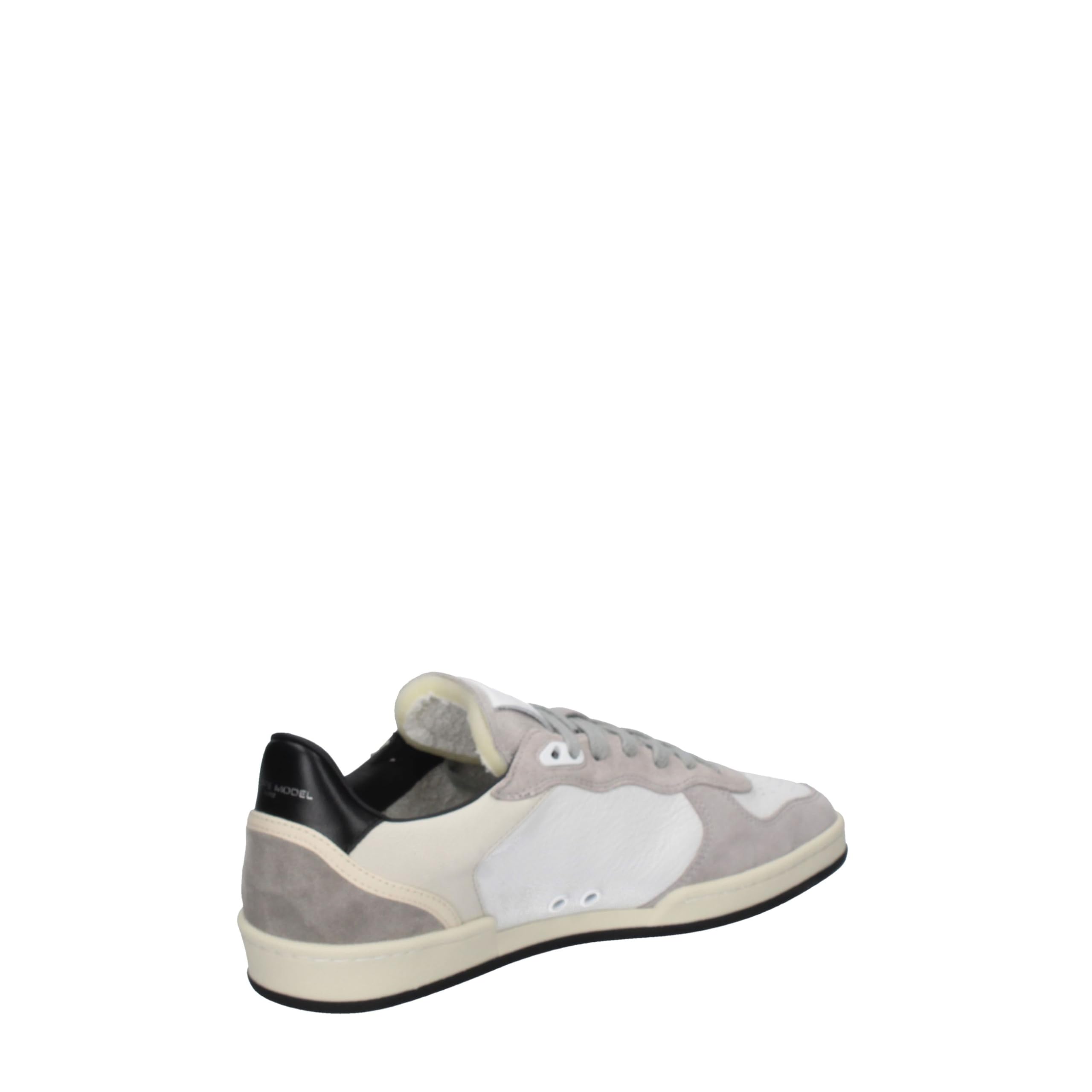 PHILIPPE MODEL Sneaker Pgal in Pelle Bianca e Grigia