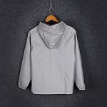 Reflective Coat Hooded Windbreaker Fashion Running Pocket Jacket