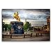 Produktbild Premium Textil-Leinwand 120 x 80 cm Quer-Format Denkmal"Goldener Reiter" Dresden | Wandbild, HD-Bild auf Keilrahmen, Fertigbild auf hochwertigem Vlies, Leinwanddruck von Dirk Meutzner
