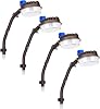 ledmo 120W 21,000lm LED Barn Light Adjustable Angle Warehouse Barn Workshop 4 Pack