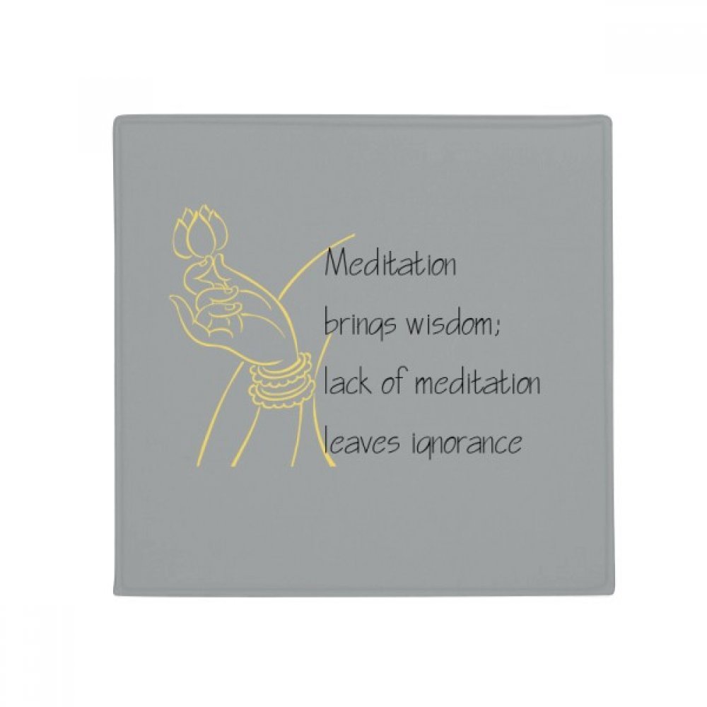 Tapis de méditation bouddha pour créer un coin zen et cuisine propre