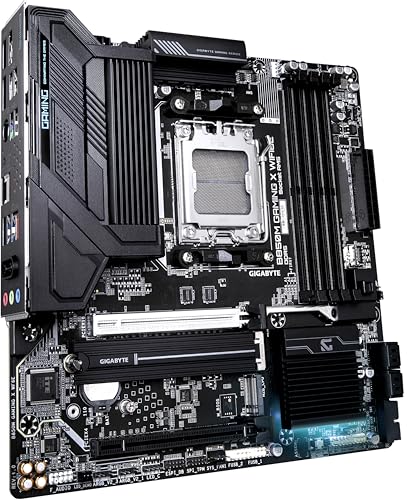GIGABYTE B850M GAMING X WIFI6E Scheda Madre - Processori AMD Ryzen Serie 9000, VRM Digitale 10+2+2 fasi, fino a 8200MHz DDR5 (OC), 1xPCIe 5.0 + 1xPCIe 4.0 M.2, LAN 2.5, WIFI 6E, USB 3.2 Gen 2. - Scheda madre - Immagine 2