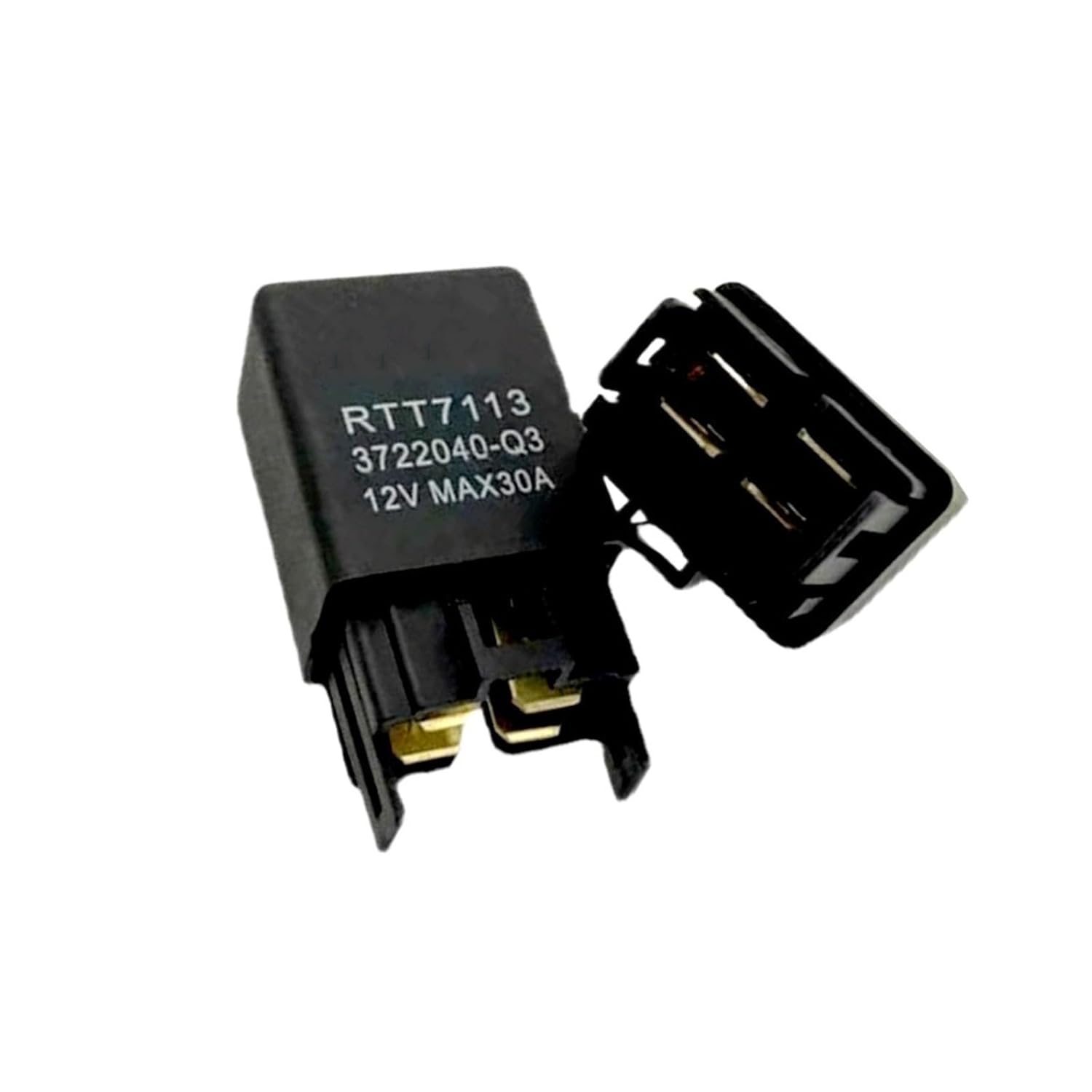 2PCS/Lot RTT7113 12VDC 30A 4PIN for Van Fog Light Horn air Conditioning Oil Pump Fan Relay