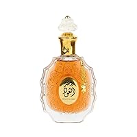 Vista 2 de Lattafa Rouat Al Oud - Eau de Parfum en espray unisex, 3.4 onzas