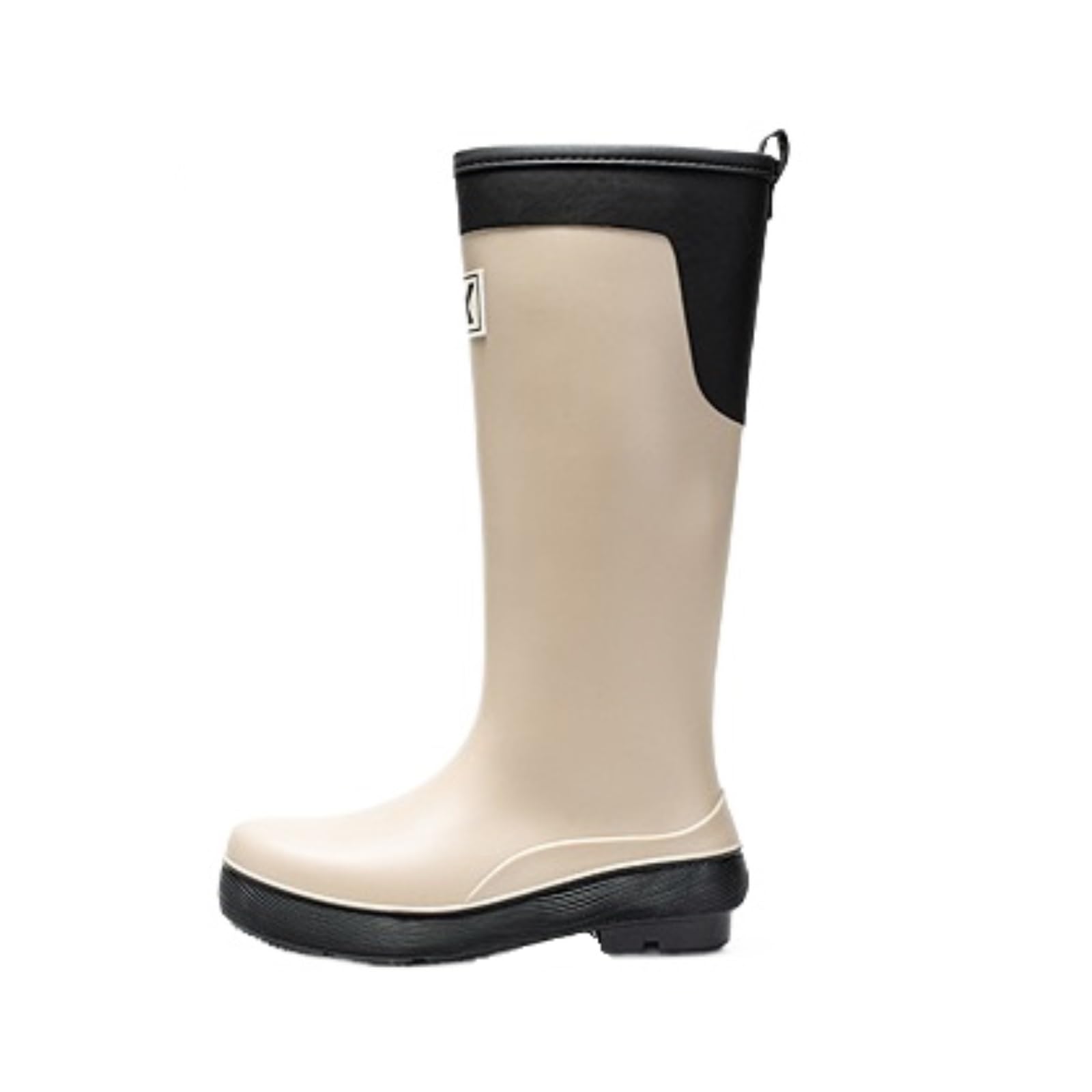 Buty Przeciwdeszczowe Damskie Wysokie Kalosze, Buty Do Wody, Wodoodporne, Antypoślizgowe, Gumowe Modne