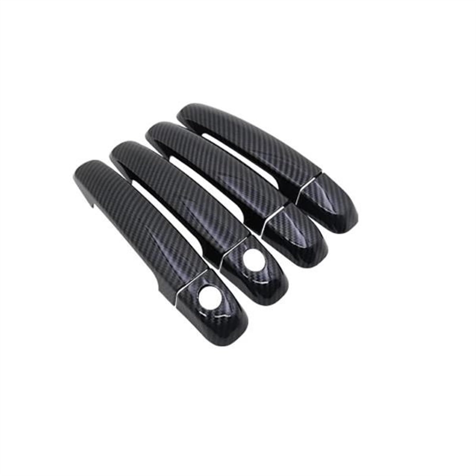 Noheeu Carbon D Carbon Fiber Car Door Handle Cover For Suzuki For Swift For Maruti For Dzire 2004~2010 Exterior Sticker(Carbon D)