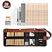 Produktbild MEIRUIER Skizzierstifte Set Bleistifte für Skizzieren und Kunst Zubehör Zeichnen Profi Art Set mit Graphitkohlestifte Sticks Werkzeuge und Kit Bag 29 Stück (29pcs)