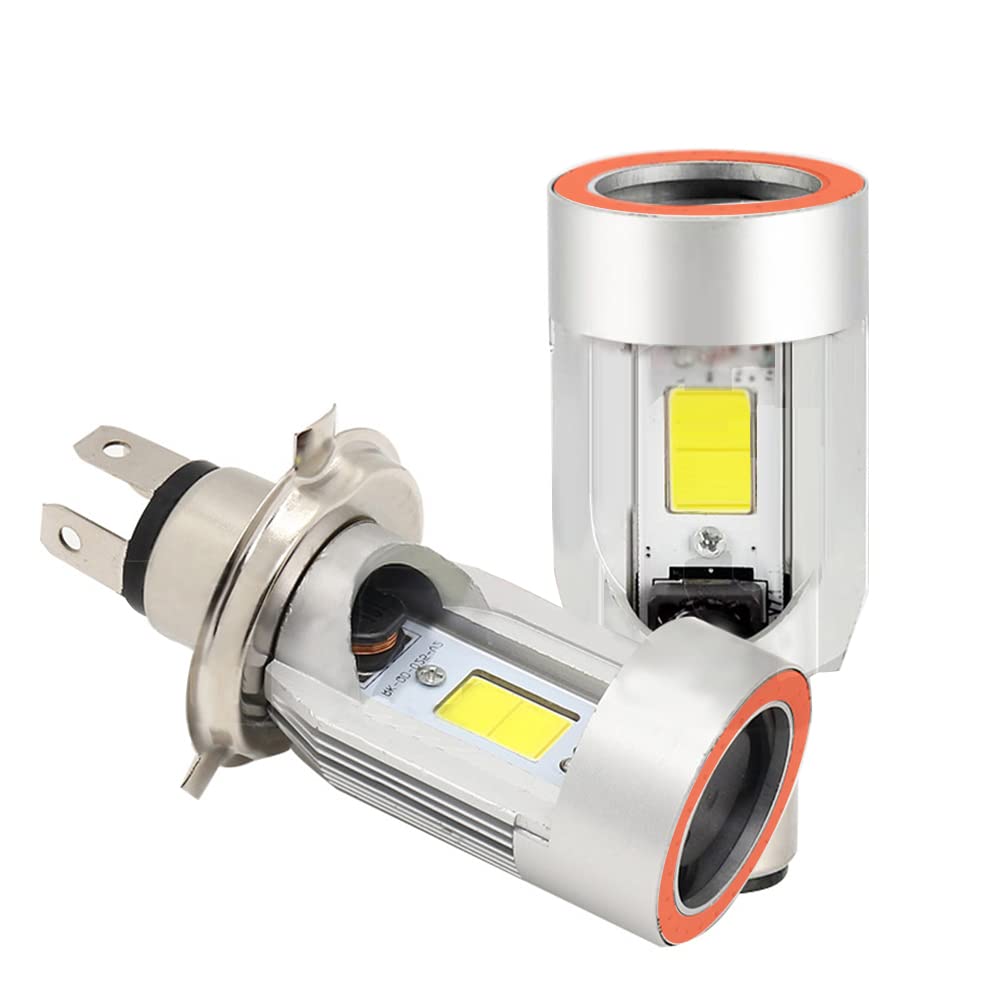 Lampadina H6 LED Per Fari Moto, 2022 Nuove Lampadine Per Fari BA20D LED - 11