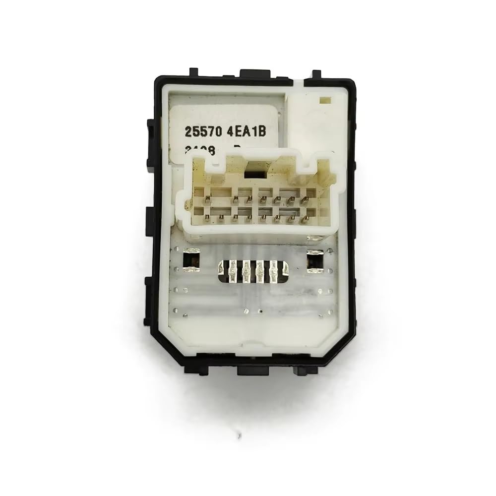 Interruptor de Ajuste y Plegado del Espejo retrovisor Lateral para Nissan Qashqai 2013 2014 2015 2016 2017 2018 250704EA1B