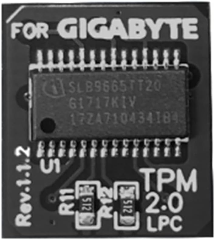 Replacement TPM 2.0 Security Module LPC 12Pin(12pin-1) Security Module for GIGABYTE GC-TPM20 Platform Accessories