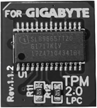 Replacement TPM 2.0 Security Module LPC 12Pin12pin-1 Security Module for GIGABYTE GC-TPM20 Platform Accessories