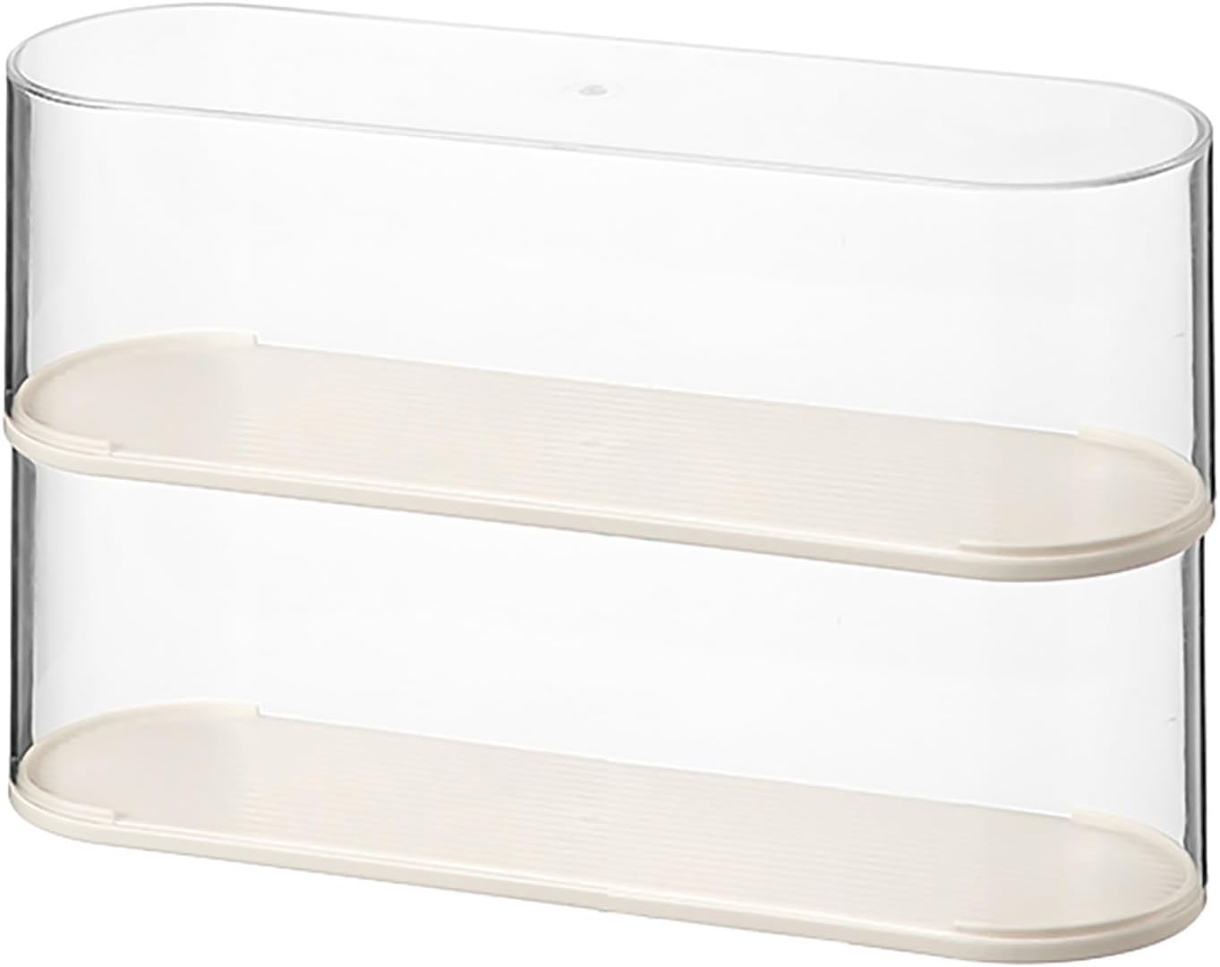 透明で積み重ね可能なディスプレイキャビネット オフィスやリビングルーム用 ほこりや湿気に強い フィギュアディスプレイ収納キャビネット