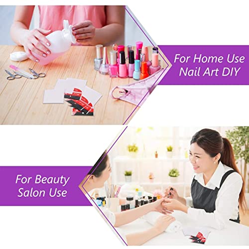 10 Sheets French Nail Stickers For Nail Art, French Tip Nail Stencils 3D Nail Forms Fringe Tips Guide Sticker Wavy Line Nail Art Decals For Nail Decorations Designer, White Strips Template Nail Tools #TOP5