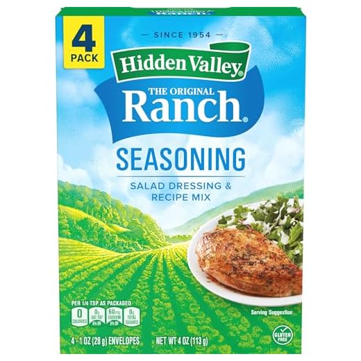 Hidden Valley Original Ranch Salad Dressing & Seasoning Mix, Gluten Free, Keto-Friendly - 24 Packets