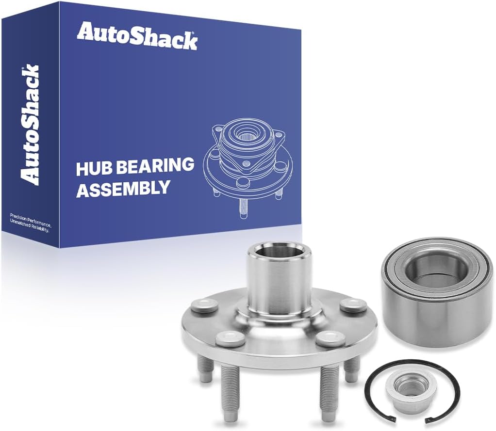 AutoShack Front Wheel Bearing Hub Assembly Repair Kit Left or Right Replacement for 2011-2014 Ford Edge 2011-2015 Lincoln MKX 1-PC