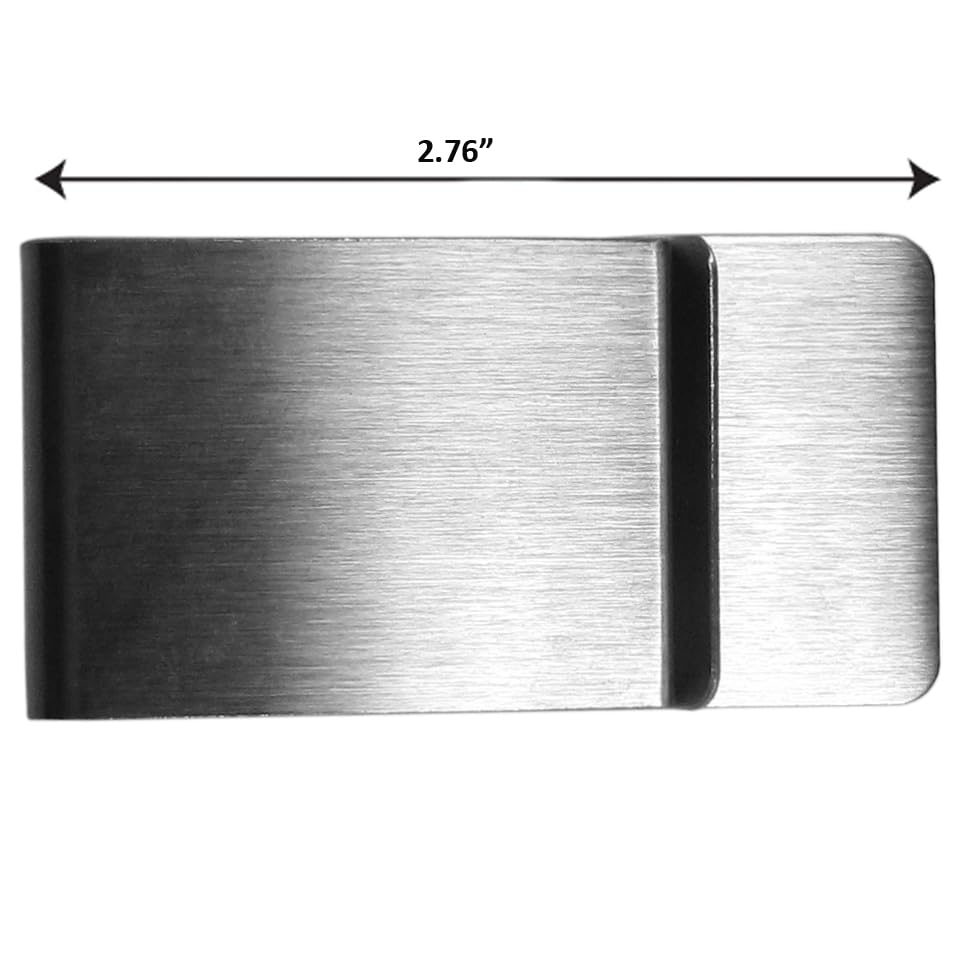 Image of Siskiyou NFL Unisex Black and Steel Money Clip