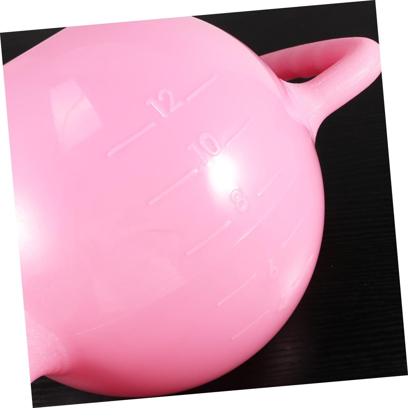 Toyvian Kettlebell Yoga Fitness Réglable Eau avec Double Poignées pour Femme et Homme Équipement Sportif PVC Poids Ajustable Base Plate Rose