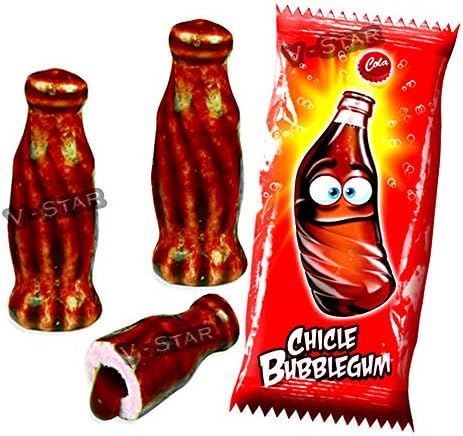 FINI COLA Bottles Liquid Filled Bubblegum Retro Sweets & Candy (50)