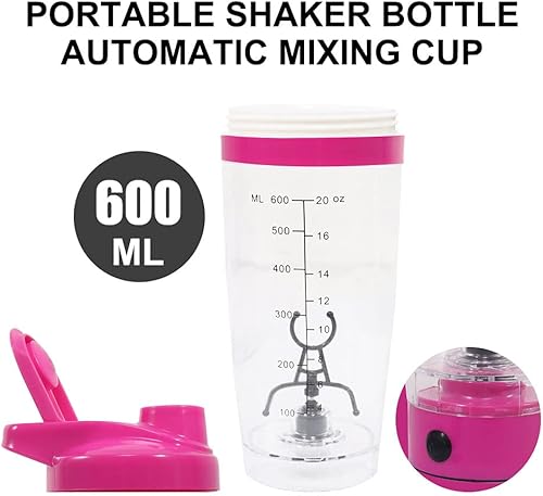 Miniatura 2 de Taza automezcladora eléctrica de proteínas taza agitadora de proteínas botella batidora de alto par de 254fl oz botella de batido de alto par