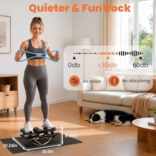 Image of YYJO Rock Stepper with Mat and Resistance Bands