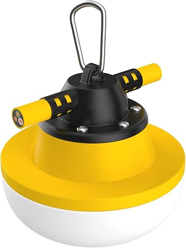 Miniatura 2 de Cadena de luces de construcción de 100 pies con 10 bombillas de 100 W, 14000 lúmenes, luces de trabajo industriales LED de 5000 K, iluminación