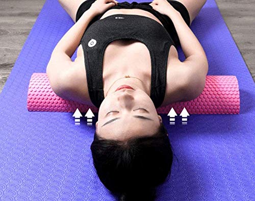 qiuqiu Fascia Roller Semicircular Massage Eva Foam Wave Yoga Pilates Fitness Equipment with Massage Floating Point Foam Roller Yoga Block miniatura 5