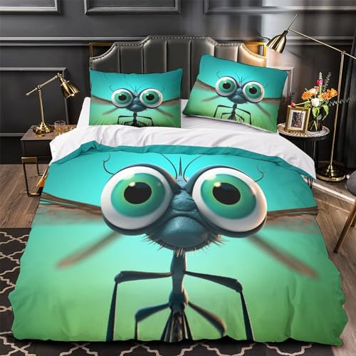 Parure de lit 220x240 housse de couette king size taies d'oreiller douces
