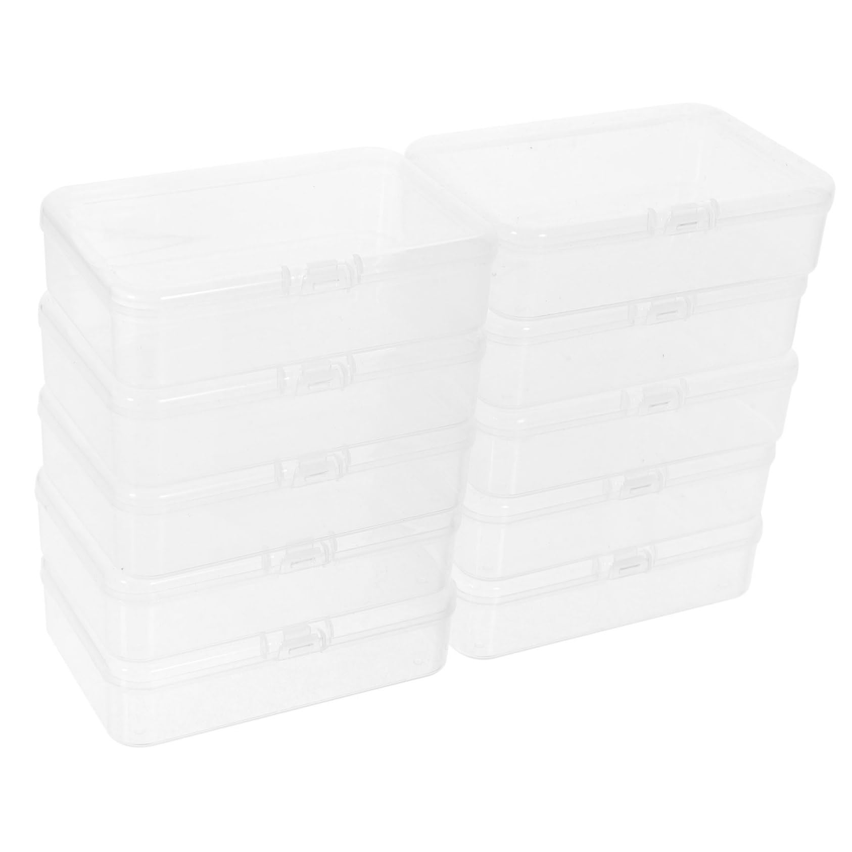 Gadpiparty 4 Set Scatola Di Immagazzinaggio Del Poker Astuccio Chiaro Mazzi Contenitore Giocare Titolari Di Carte Da Gioco Scatole Per Riporre Carte Collezionabili Pp 10 Pezzi * 4
