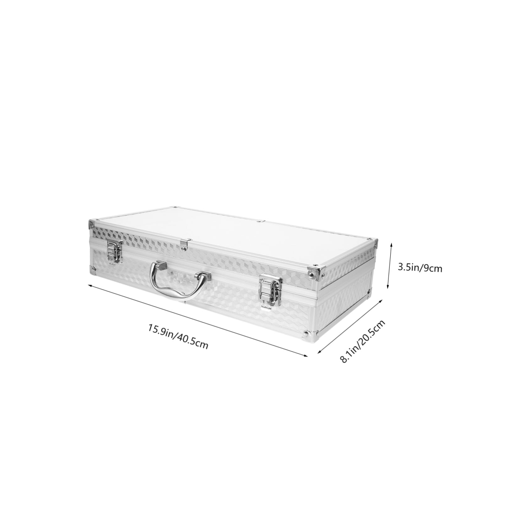 Custodia in Lega Alluminio Per Microfono Wireless Valigia Protettiva Robusta Per Microfoni Palmari Custodia Da Trasporto Leggera e Portatile