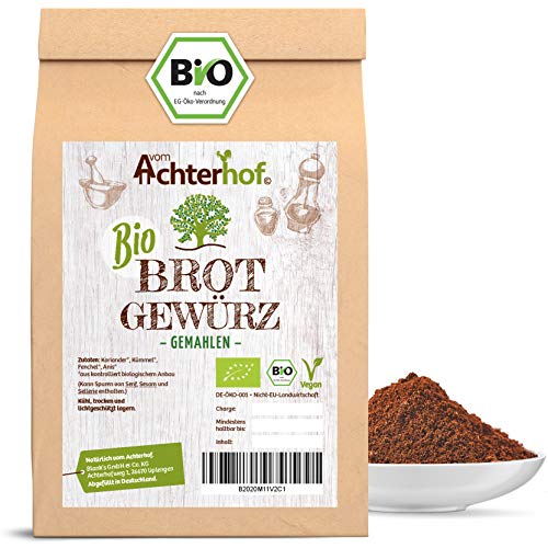 Brotgewürz BIO (100g) gemahlen Brotgewürzmischung vom-Achterhof Brot Gewürz