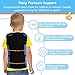 1 Pack Compression Vest for Kids + 6 Pack Sensory Chew Necklaces