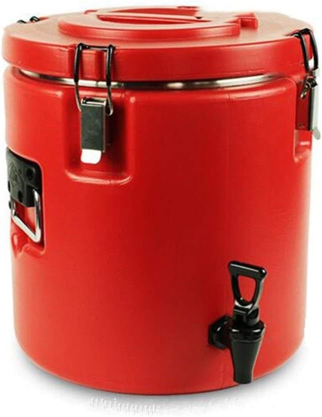 BLHZPD Insulation cold bucket Large capacity stainless steel cooler Commercial double insulated rice bucket milk tea bucket (Color : 40L)