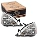 Driver and Passenger Headlights Headlamps Replacement for Honda 33151-SDA-A01 33101-SDA-A01