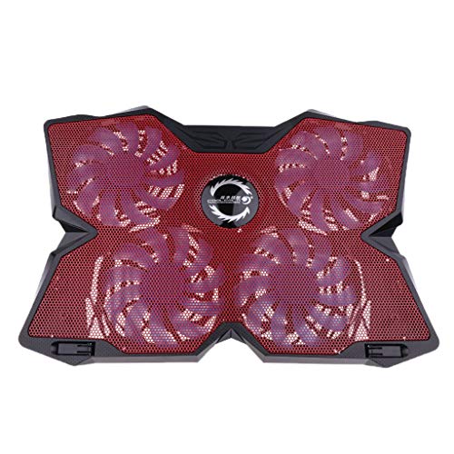 Ventilador con sello de refrigeración rojo extractor térmico de aire 3