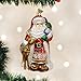 Old World Christmas Ornaments: Assortment of Santas Glass Blown Ornaments for Christmas Tree, Nordic Santa 5.5 Inches