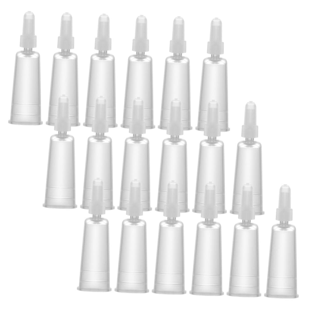 250pcs Tpe Applicator Tips for Bottles Precision Liquid Dispensing Tips Easy to Use Prevents Spills for Handheld Liquid Dispensers