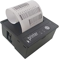 Vista 2 de Impresora térmica integrada de 2.283 in TTL de tickets impresora de puerto serie Módulo de impresión de papel de recibo térmico 9-24V