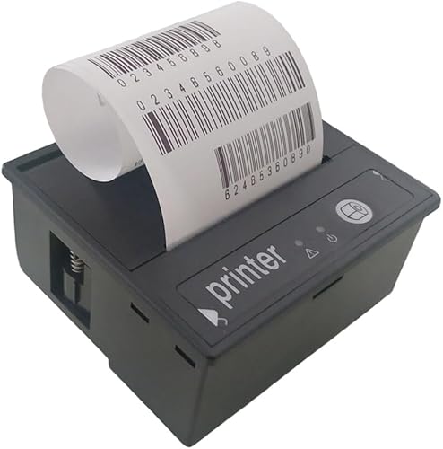 Miniatura 2 de Impresora térmica integrada de 2.283 in TTL de tickets impresora de puerto serie Módulo de impresión de papel de recibo térmico 9-24V