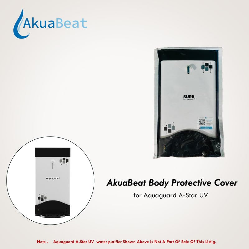 Image of Body Protective Cover Compatible with Aquaguard Sure A Star UV Dust Proof, Transparent, Needle crafted, easy installation Electric Water Purifier Model.