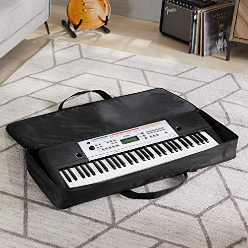 image for AmazonBasics Keyboard Gig Bag for 61-note Portable Electric Piano - Pa