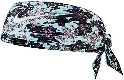 Nike Dri-Fit Printed Head Tie 2.0 (Blue/Black/White)