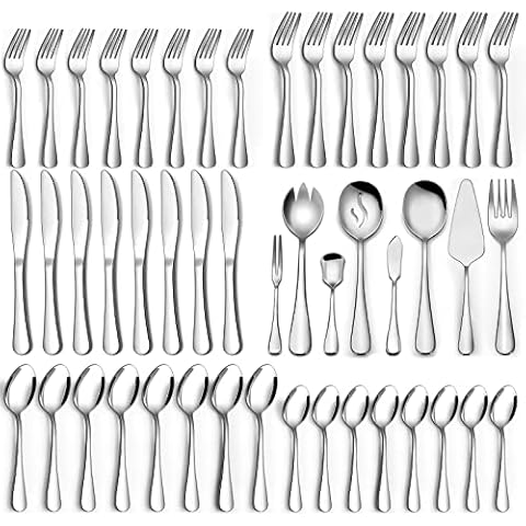 EWFEN 68-Piece Silverware Set Cover