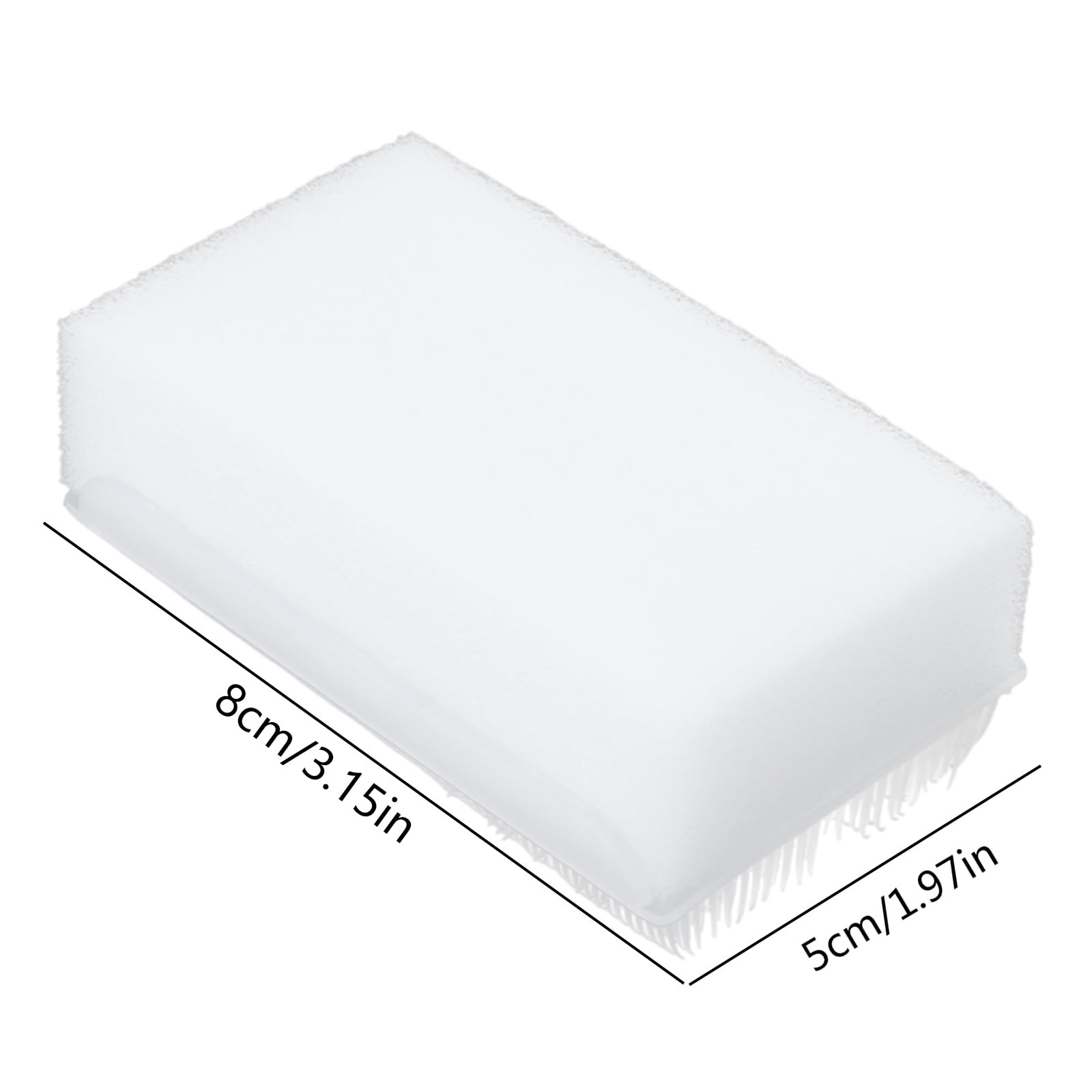 1x Nagelreinigungshürste Aus Acryl – Weiche Borsten, Praktischer Griff, Für Maniküre & Pediküre