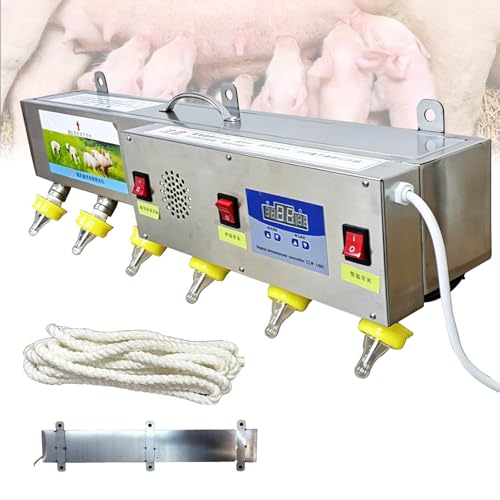 Lamb Feeding Machine, Breastfeeding Device with Sound Simulation, Universal Suckling Machine for Lambs, for Farms and Ranches
