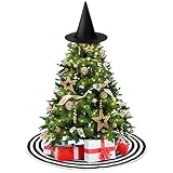 Material confiable: el sombrero de bruja de Halloween está hecho de tela oxford, es cómodo y suave de usar, no es fácil de romper o desvanecer, y es resistente y reutilizable para su uso prolongado