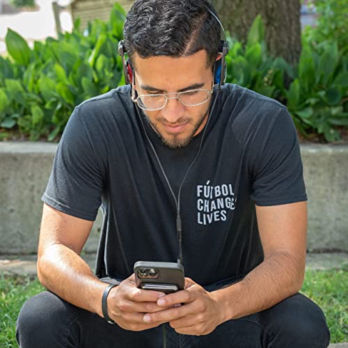 Image of Koss Porta Pro Utility On-Ear Headphones, Detachable Interchangeable Cord System, Collapsible Design, Stealth Grey