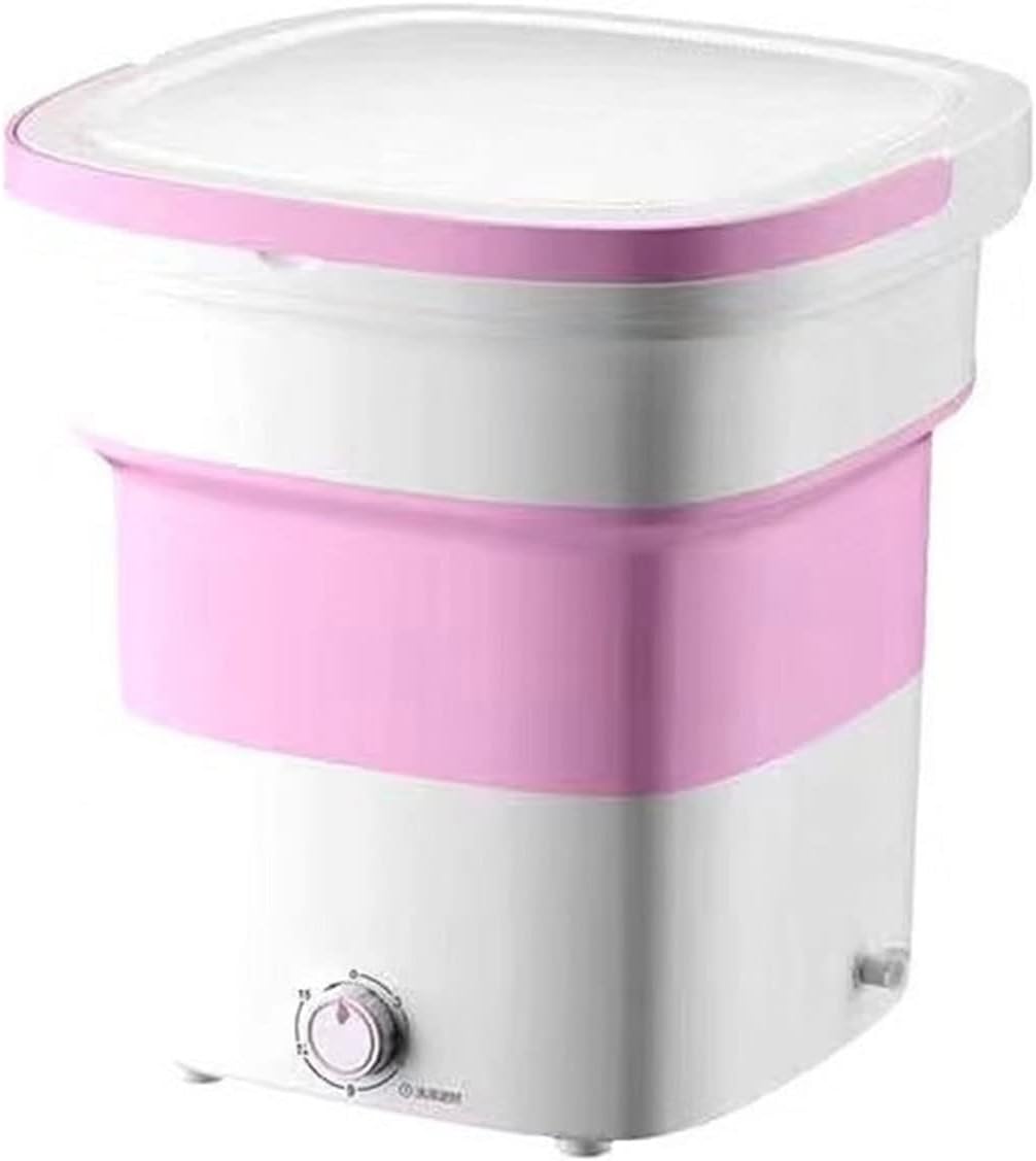 ALEXXO Foldable Mini Small Washer Portable Washing Machine