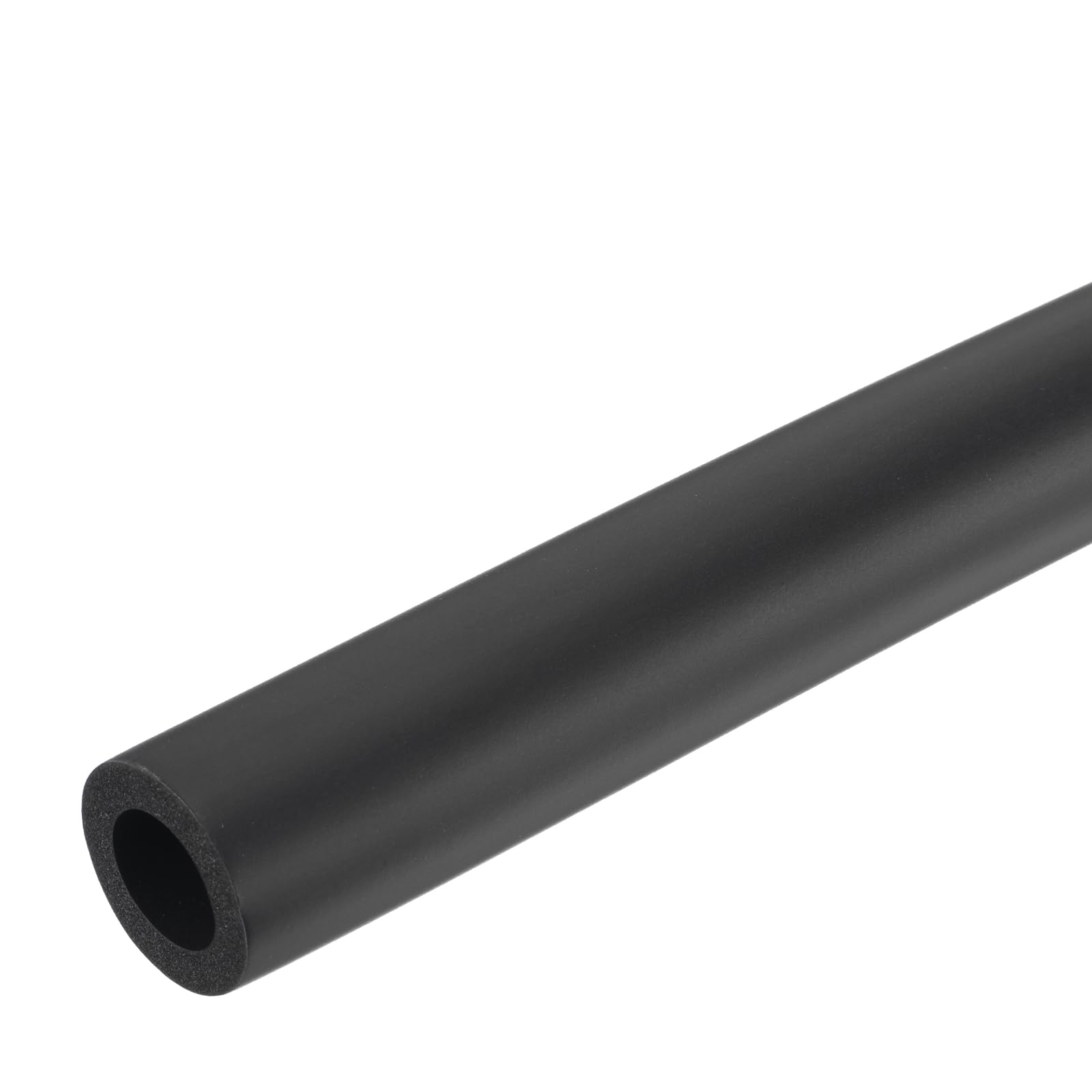 uxcell Foam Tubing for Handle Grip Support,18mm ID 30mm(1 3/16") OD 0.3 Meter/1ft Length Black