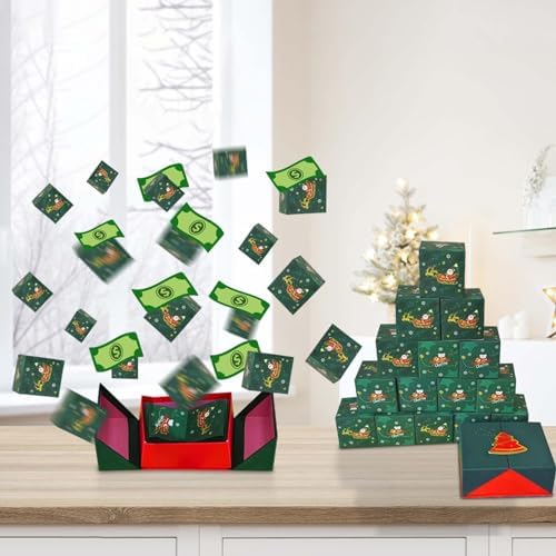 Surprise Gift Box Explosion Pop Out Money Gift Box with Tote Bag Magic