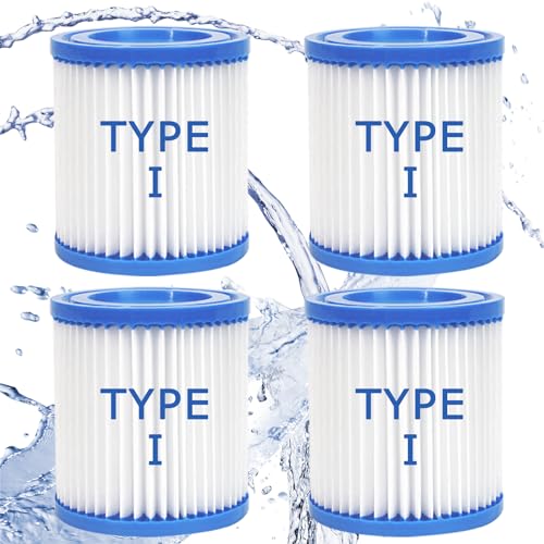 YHSXLG Cartuchos de filtro de piscina tipo I, filtros de piscina tipo I, cartucho para filtro de piscina sobre el suelo, accesorio de cartucho para uso en bomba de filtro de piscina de 300 galones de